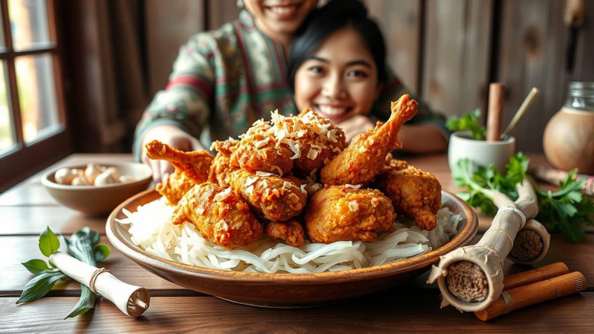 Rahasia Rasa Ayam Goreng Laos yang Menggoda di Tegalkatilayu